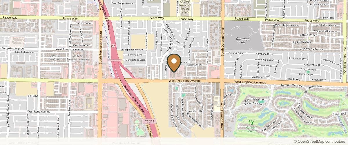 Map showing the exact location of SkeanMED at 8920 W Tropicana Ave Ste 102, Las Vegas, NV 89147, USA