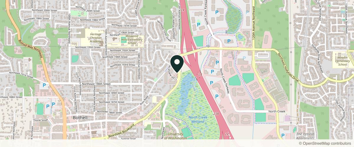 Map showing the exact location of SKIM Medical Spa at 19122 Beardslee Blvd Ste 103, Bothell, WA 98011, USA