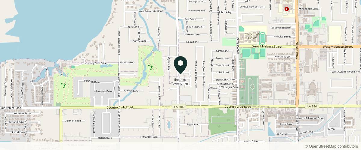 Map showing the exact location of SKIN LUXE Laser & Med Spa at 2740 Rue De Jardin Ste 100, Lake Charles, LA 70605, USA