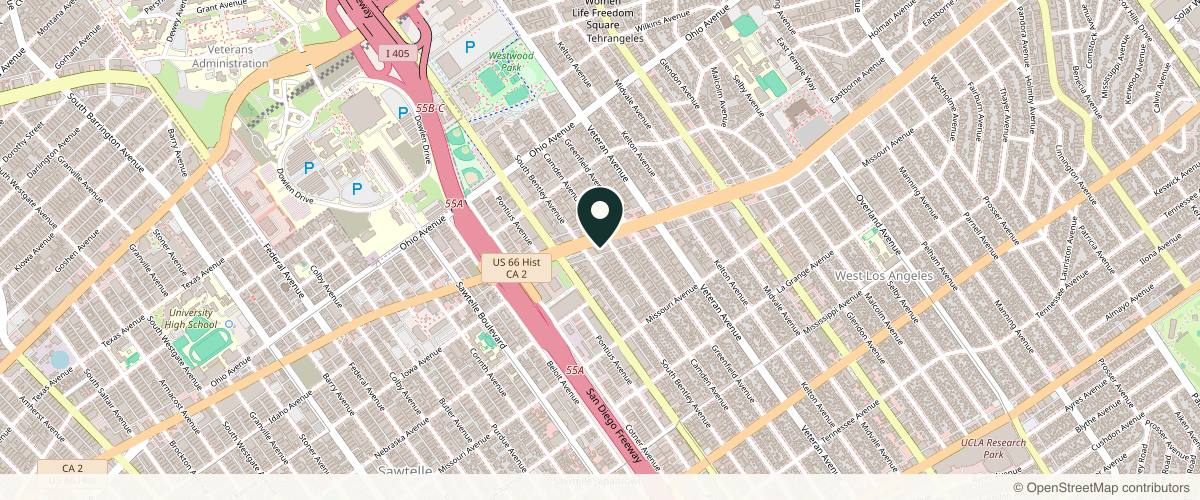 Map showing the exact location of Skin Specifics at 11040 Santa Monica Blvd Ste 370, Los Angeles, CA 90025, USA