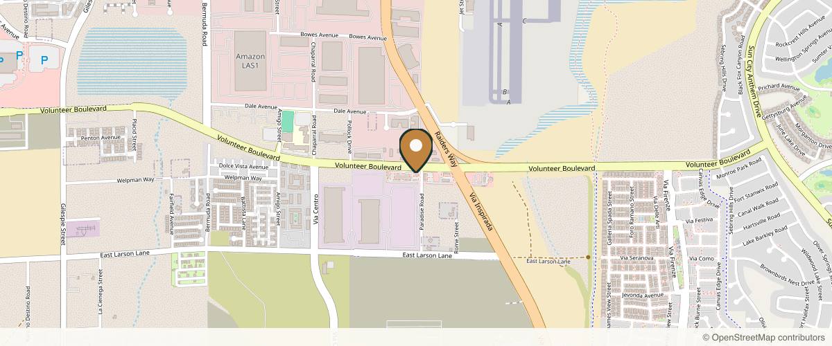 Map showing the exact location of [ Skin + Tonic ] at 3511 Volunteer Blvd #120, Henderson, NV 89044, USA