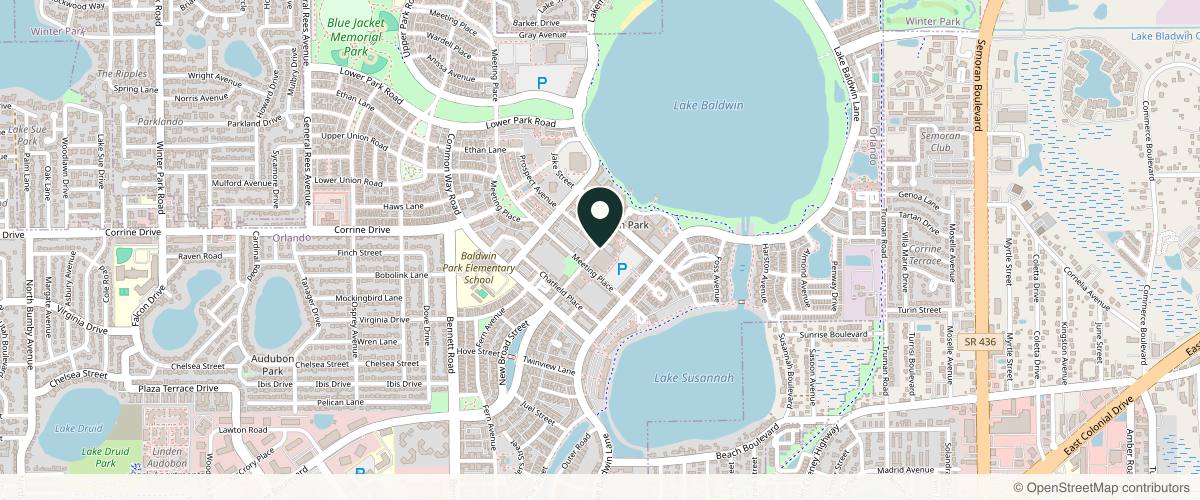 Map showing the exact location of SkinLocal Orlando at 4840 New Broad St, Orlando, FL 32814, USA