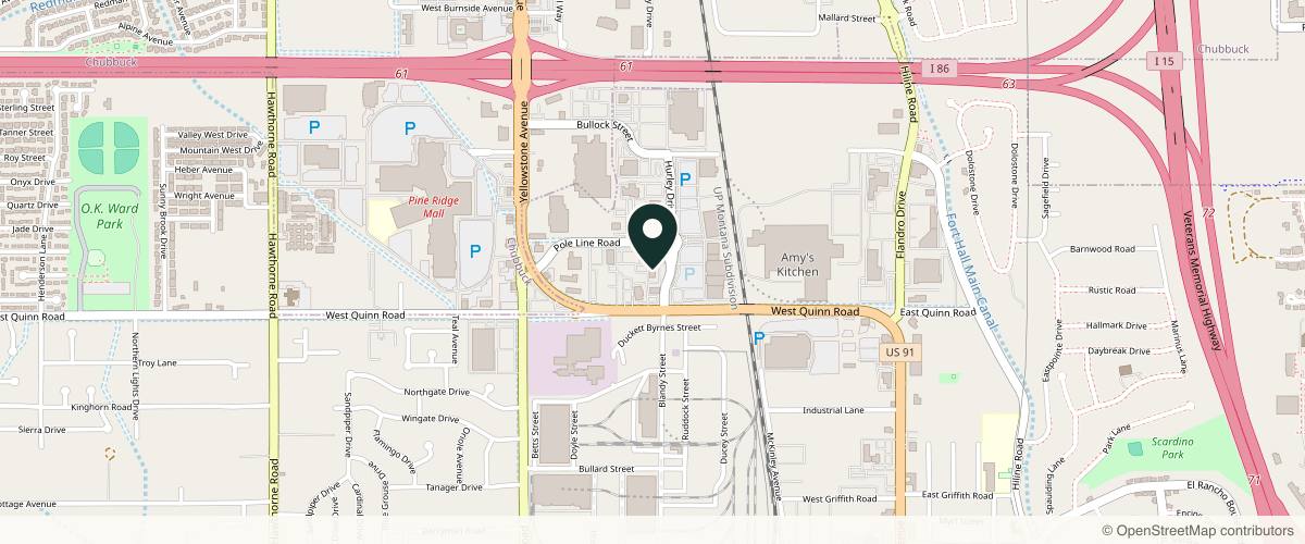 Map showing the exact location of Skintuition Medical Aesthetics at 1737 Hurley Dr Ste D, Pocatello, ID 83202, USA