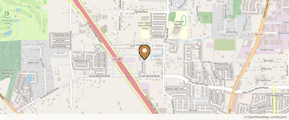 Map showing the exact location of Skinwerx at 7911 Valcasi Dr Ste 200, Arlington, TX 76001, USA