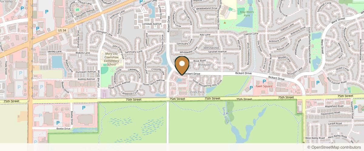 Map showing the exact location of SMooth Solutions Medspa at 1867 Bay Scott Cir #111, Naperville, IL 60540, USA
