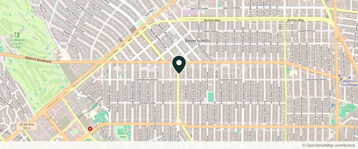 Map showing the exact location of Snatched Beverly Hills at 144 S Beverly Dr Ste 302, Beverly Hills, CA 90212, USA