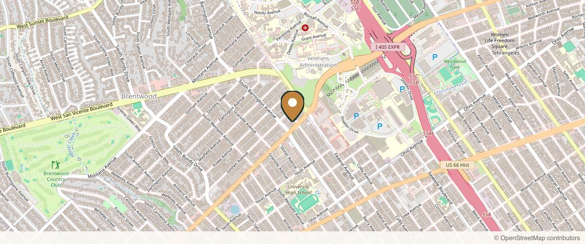 Map showing the exact location of South Coast MedSpa at 11645 Wilshire Blvd #1120, Los Angeles, CA 90025, USA