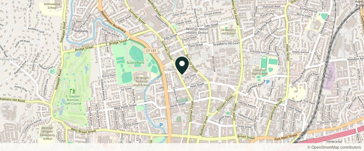 Map showing the exact location of Southern Connecticut Dermatology at 1275 Summer St #101, Stamford, CT 06905, USA