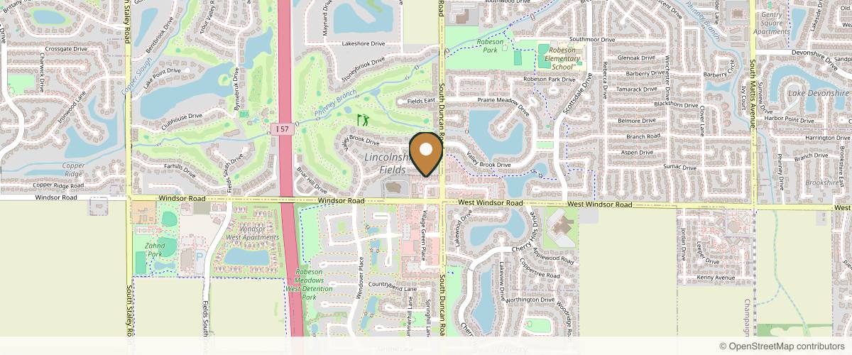 Map showing the exact location of Style and Grace Salon & Day Spa at 3006 Crossing Ct, Champaign, IL 61822, USA