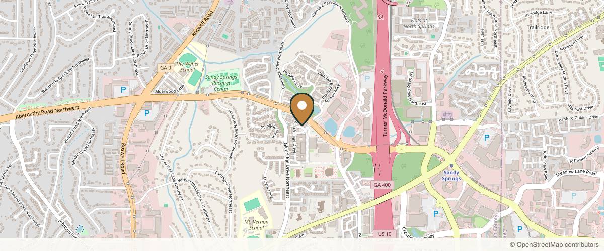 Map showing the exact location of SubRosa Medspa at 6600 Alastair Dr Ste 300, Sandy Springs, GA 30328, USA