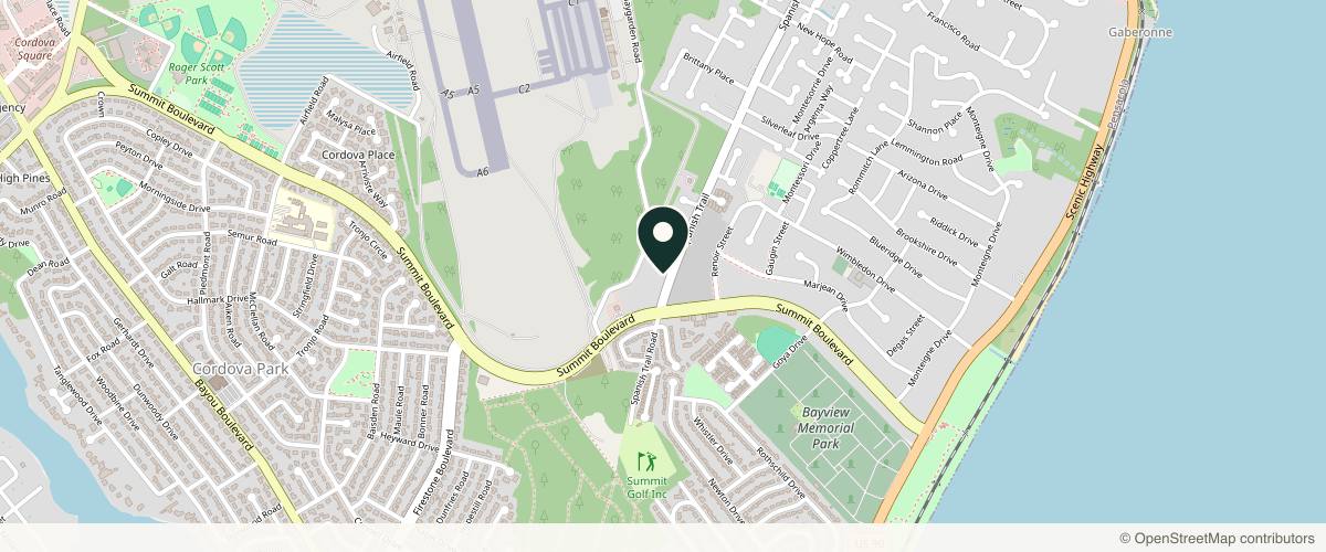 Map showing the exact location of Summit Dermatology & Spa at 3298 Summit Blvd Ste 12, Pensacola, FL 32503