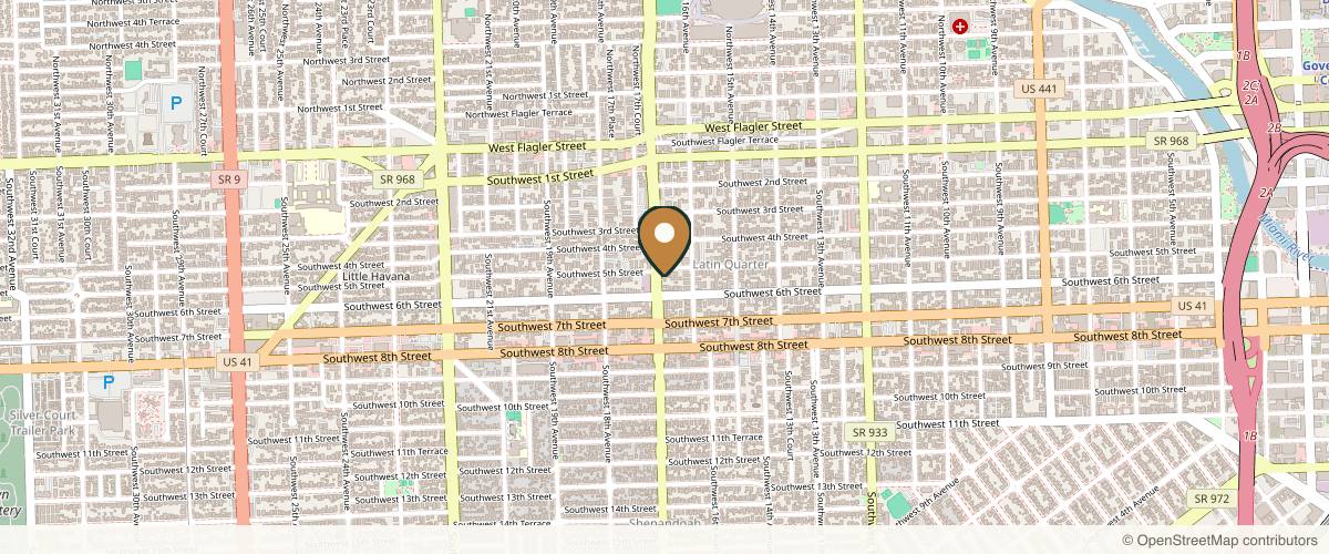 Map showing the exact location of Symmetrik MD at 515 SW 17th Ave Ste 2, Miami, FL 33135, USA