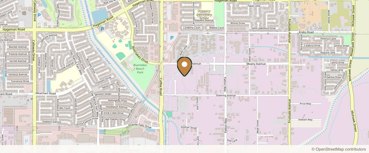 Map showing the exact location of Synergy Wellness Center at 7910 Downing Ave Ste 100, Bakersfield, CA 93308, USA