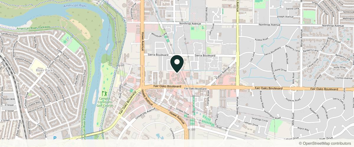 Map showing the exact location of TG Aesthetics Medical Spa at 530 Pavilions Ln, Sacramento, CA 95825, USA
