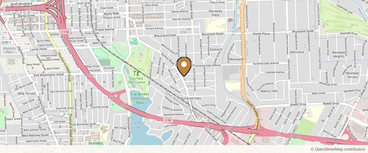 Map showing the exact location of The Face Place at 2031 Perkins Rd Ste C, Baton Rouge, LA 70808, USA