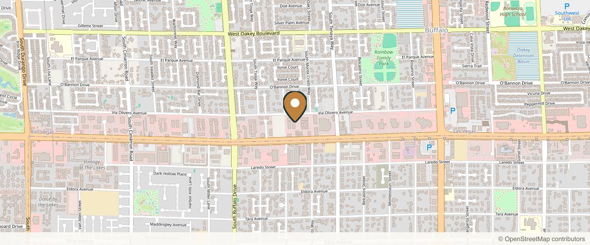 Map showing the exact location of The Look Med Spa at 7530 W Sahara Ave Ste 105, Las Vegas, NV 89117, USA