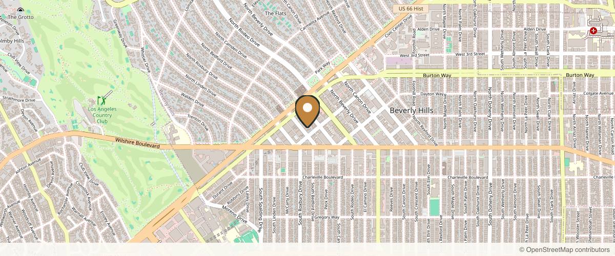 Map showing the exact location of The MedSpa at Beverly Hills at 416 N Bedford Dr #100, Beverly Hills, CA 90210, USA