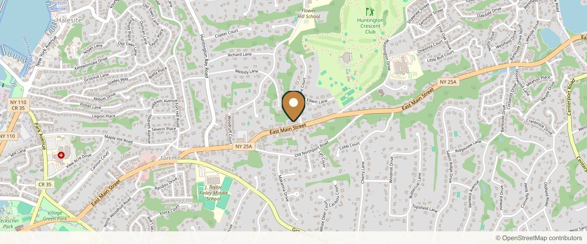 Map showing the exact location of The Natural Beauty Med Spa at 205 E Main St # 2-2, Huntington, NY 11743, USA
