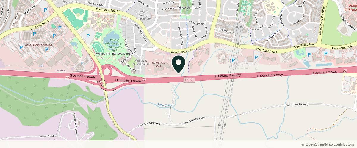 Map showing the exact location of The Natural Result / Center for Aesthetic Artistry at 1841 Iron Point Rd, Folsom, CA 95630, USA