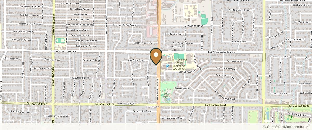 Map showing the exact location of The Well Med Spa at 12802 N Scottsdale Rd, Scottsdale, AZ 85254, USA