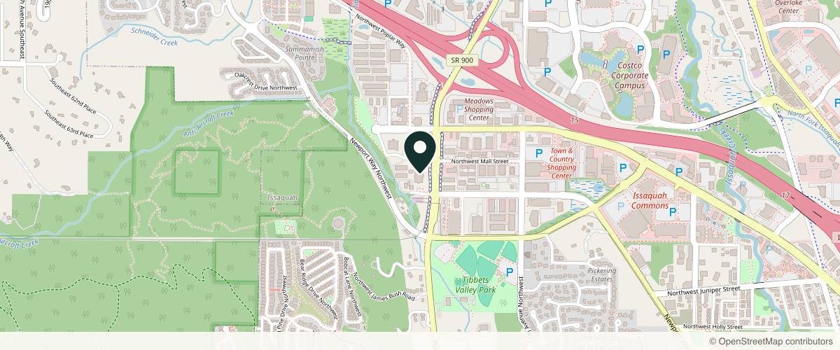 Map showing the exact location of TLJ Aesthetics MD at 1740 NW Maple St #206, Issaquah, WA 98027, USA