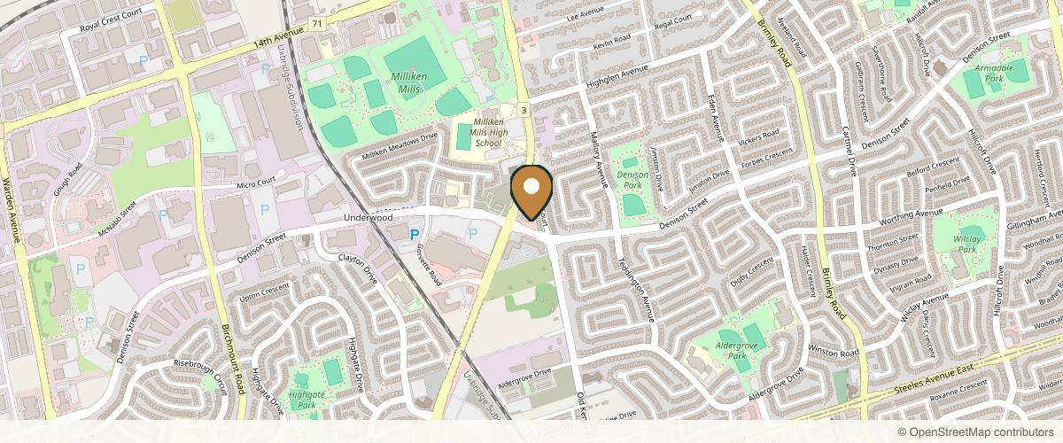 Map showing the exact location of TTMSPA - Markham Medical Spa at 7381 Kennedy Rd Unit 108, Markham, ON L3R 5B5, Canada