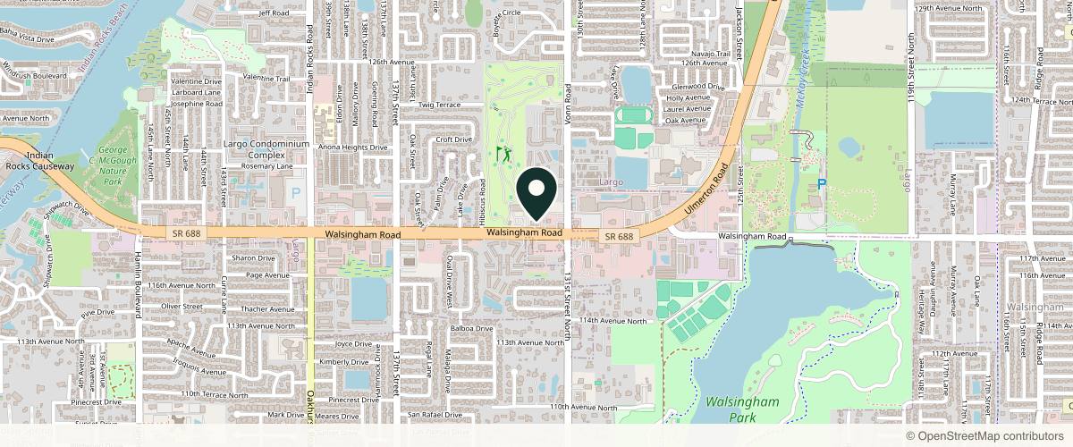 Map showing the exact location of Urbaniak Plastic Surgery at 13201 Walsingham Rd Ste 200, Largo, FL 33774, USA