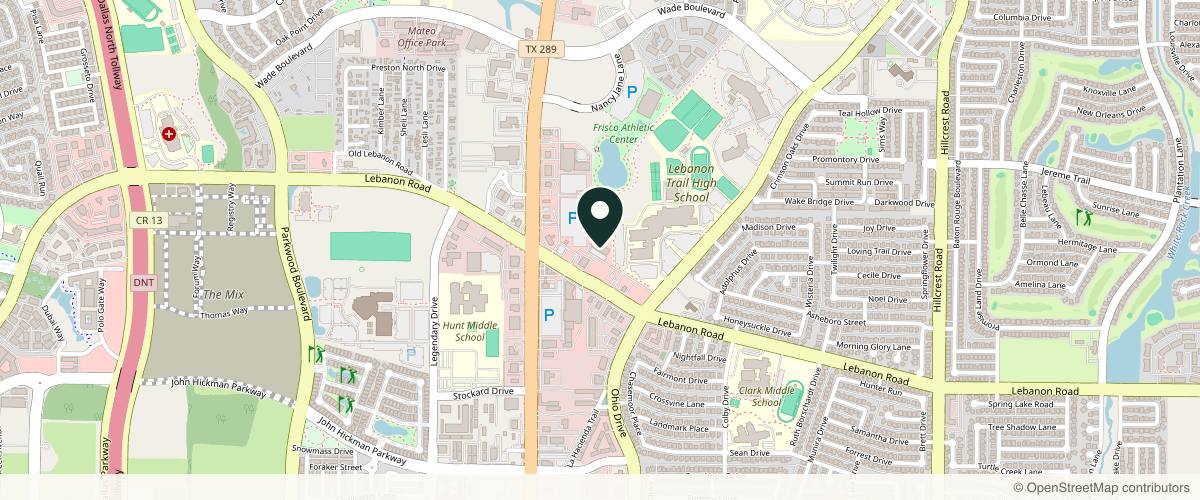 Map showing the exact location of Venus medspa at 9200 Lebanon Rd Suite 40, Room #219, Frisco, TX 75035, USA
