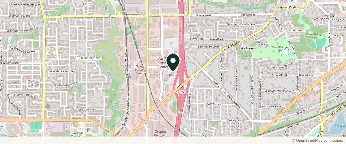 Map showing the exact location of VIDA Aesthetic Medicine Tigard at 6650 SW Redwood Ln #150, Tigard, OR 97224, USA