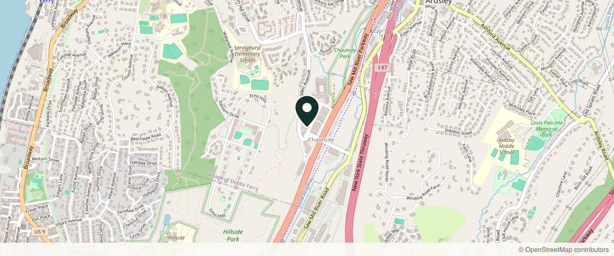 Map showing the exact location of VIO Med Spa | Dobbs Ferry at 45 Hamilton St, Dobbs Ferry, NY 10522, USA