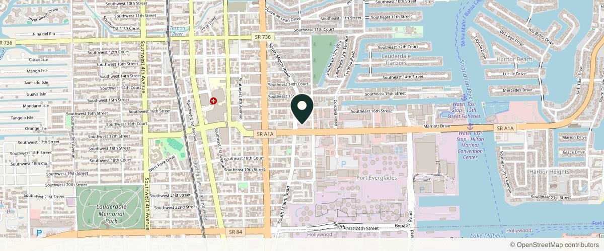 Map showing the exact location of VIO Med Spa | Fort Lauderdale at 921 SE 17th St Unit B-2, Fort Lauderdale, FL 33316, USA