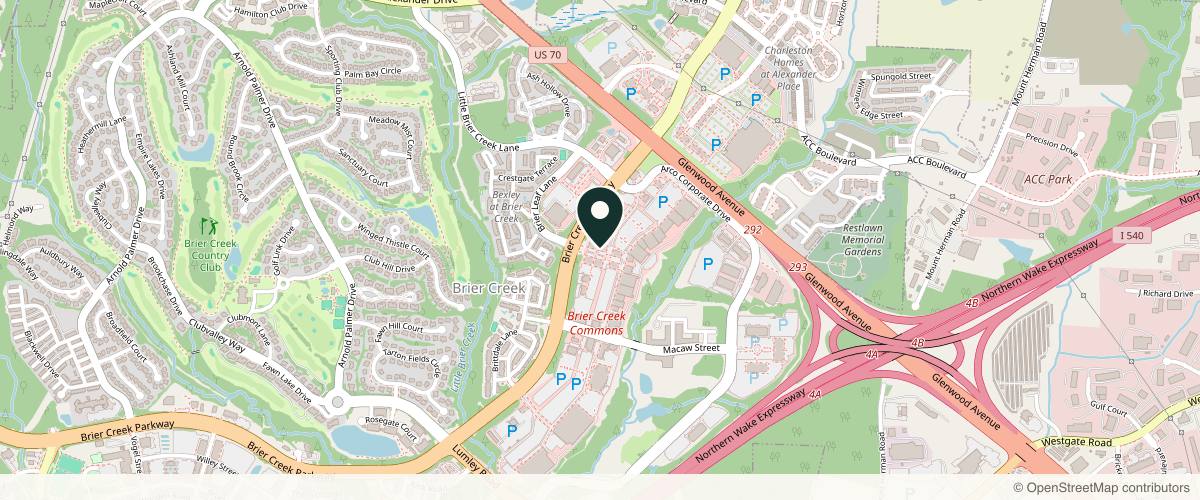 Map showing the exact location of VIO Med Spa | Raleigh Brier Creek at 8211 Brier Creek Pkwy Ste 101, Raleigh, NC 27617, USA
