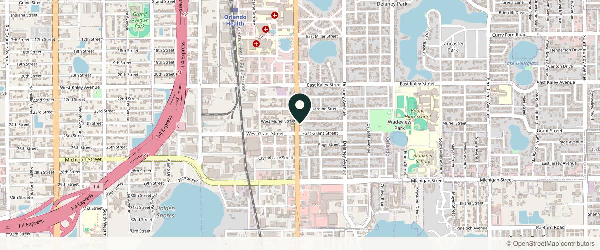 Map showing the exact location of VIO Med Spa | SoDo at 2205 S Orange Ave Ste C, Orlando, FL 32806, USA