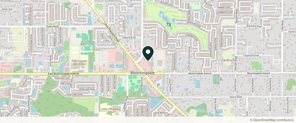 Map showing the exact location of VIO Med Spa | Valrico at 3321 Lithia Pinecrest Rd Ste 3321, Valrico, FL 33596, USA