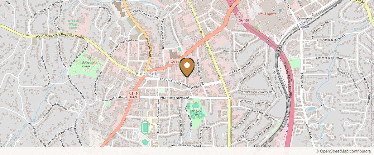Map showing the exact location of Viva MD at 3091 E Shadowlawn Ave NE, Atlanta, GA 30305, USA