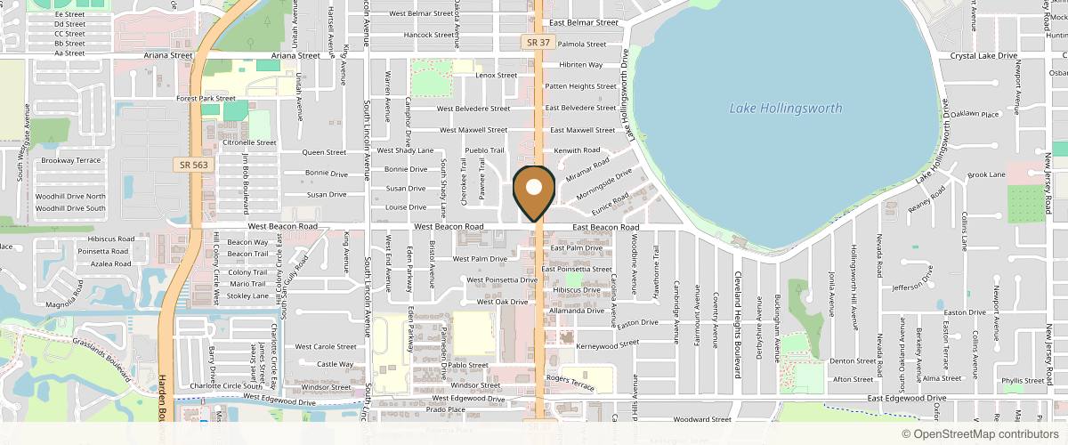 Map showing the exact location of Viva Vitality at 2015 Florida Ave S, Lakeland, FL 33803, USA