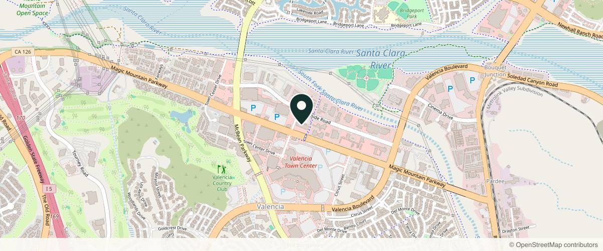 Map showing the exact location of VMC Center for Regenerative Medicine at 24159 Magic Mountain Pkwy, Santa Clarita, CA 91355, USA