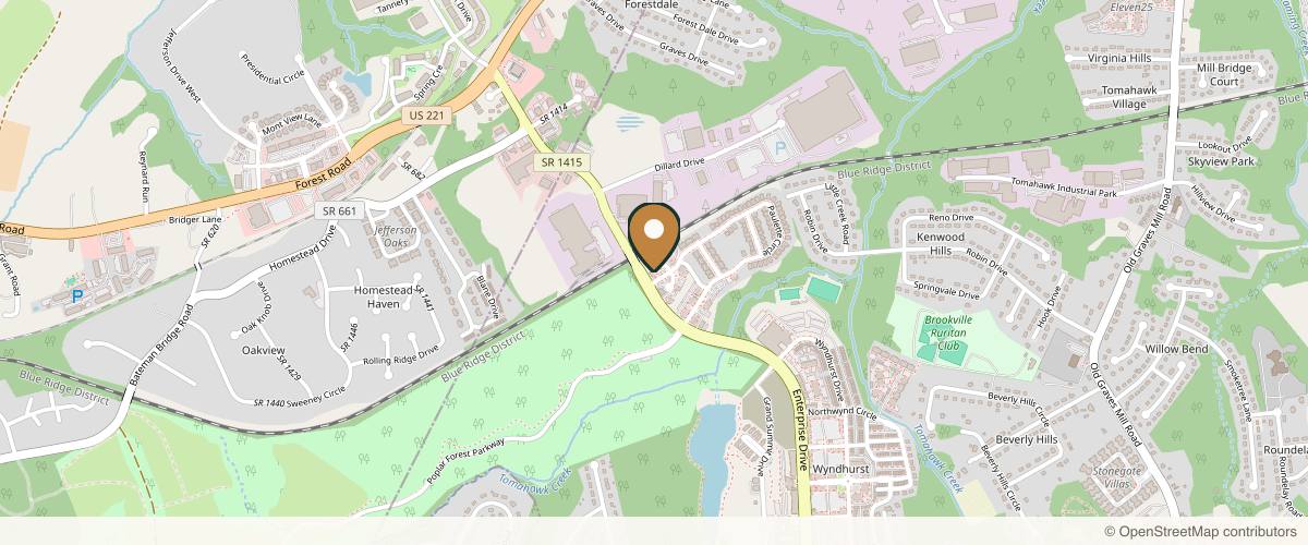 Map showing the exact location of Well Labs+ Medspa Wyndhurst at 200 Archway Ct, Lynchburg, VA 24502, USA