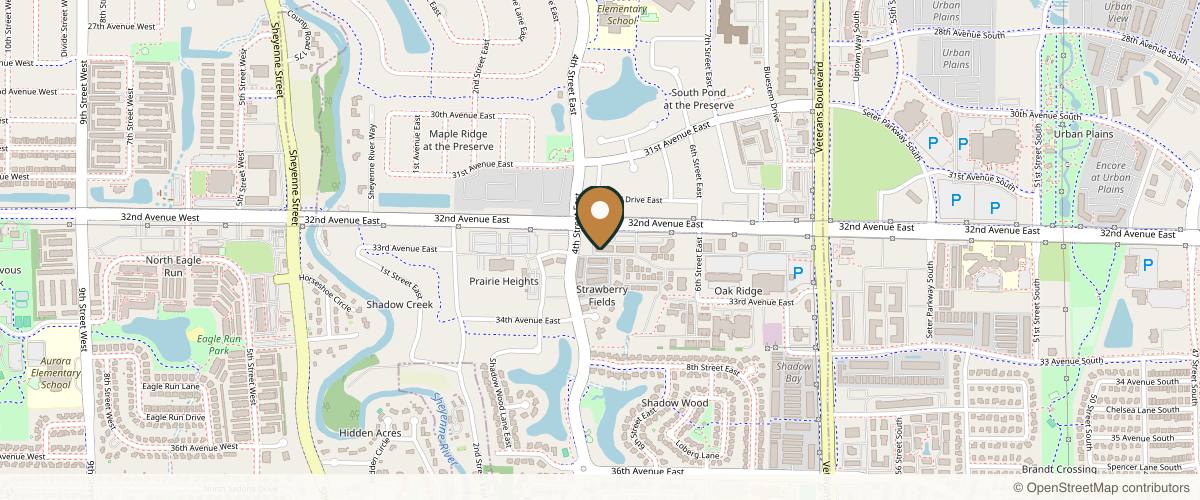 Map showing the exact location of Wellness District Medical Weight Loss & Aesthetics at 435 32nd Ave E Ste B, West Fargo, ND 58078, USA