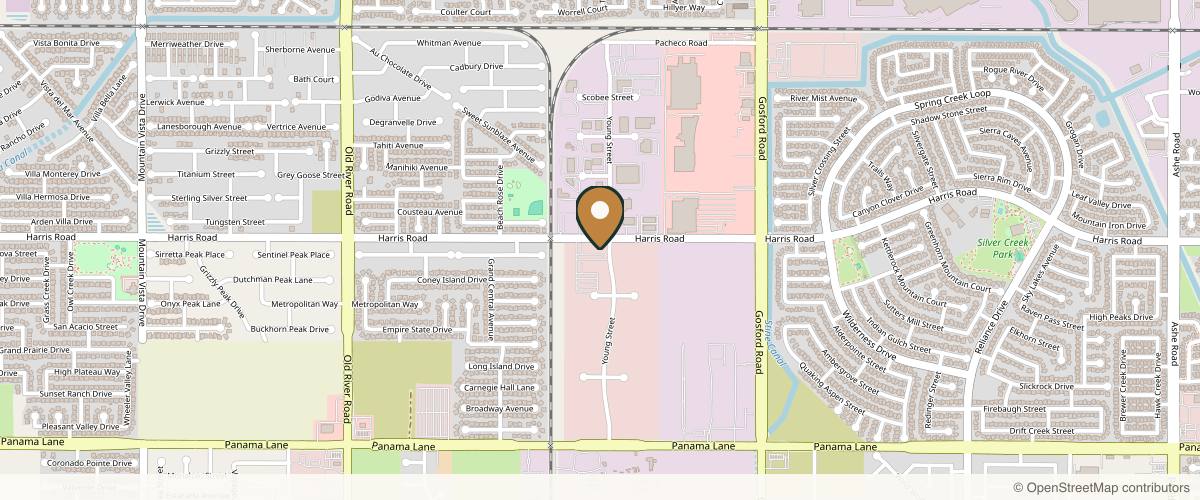 Map showing the exact location of Youthology Medical Aesthetics at 5701 Young St Bldg B302, Bakersfield, CA 93311, USA