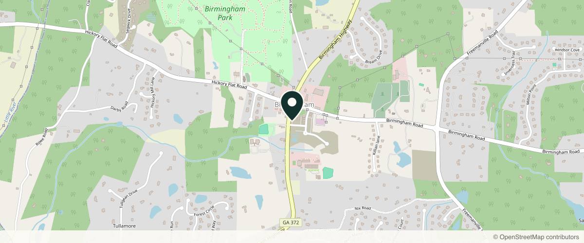 Map showing the exact location of Zinovations Aesthetics & Longevity Medicine at 15785 Birmingham Hwy Ste 300, Milton, GA 30004, USA