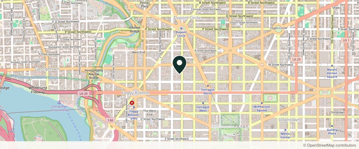 Map showing 19th St Dermatology in Washington, District of Columbia