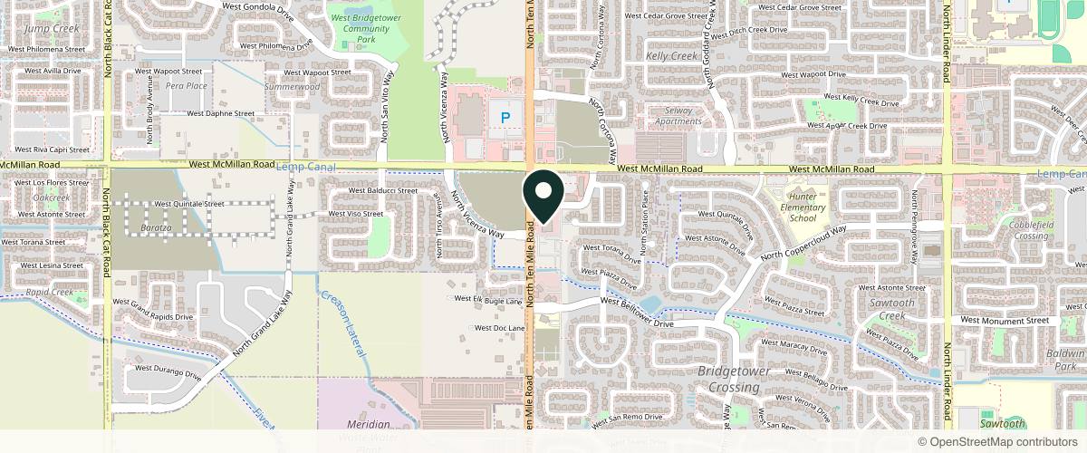 Map showing Ada West Dermatology in Boise, Idaho