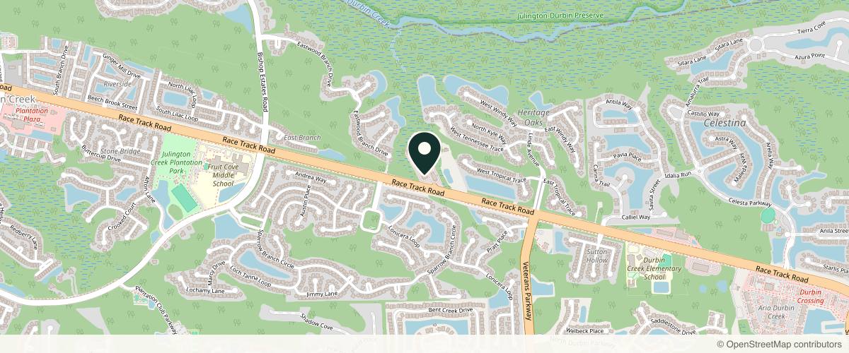 Map showing Advanced Dermatology and Cosmetic Surgery in Jacksonville, Florida