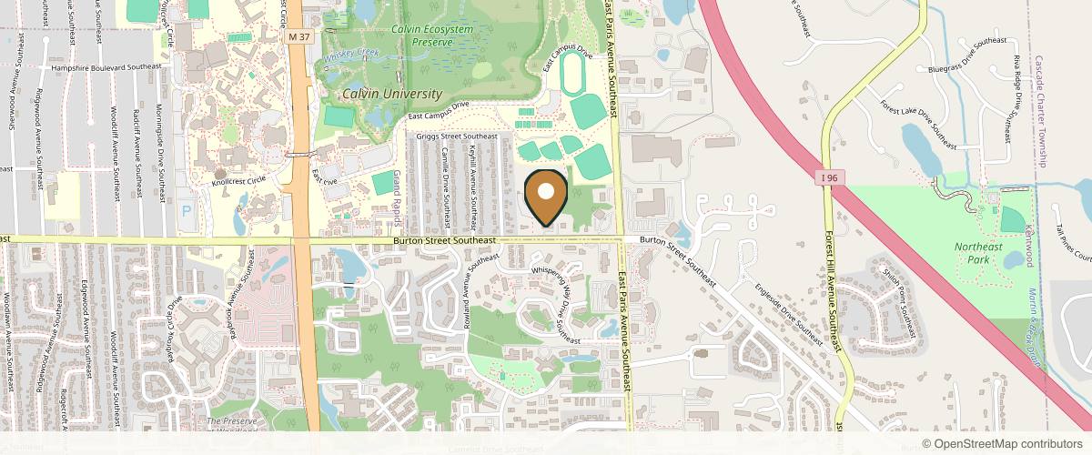 Map showing Advanced Plastic Surgery in Grand Rapids, Michigan