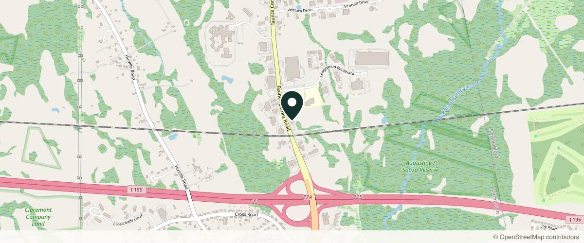 Map showing Albert Fox, MD in Cape Cod, Massachusetts