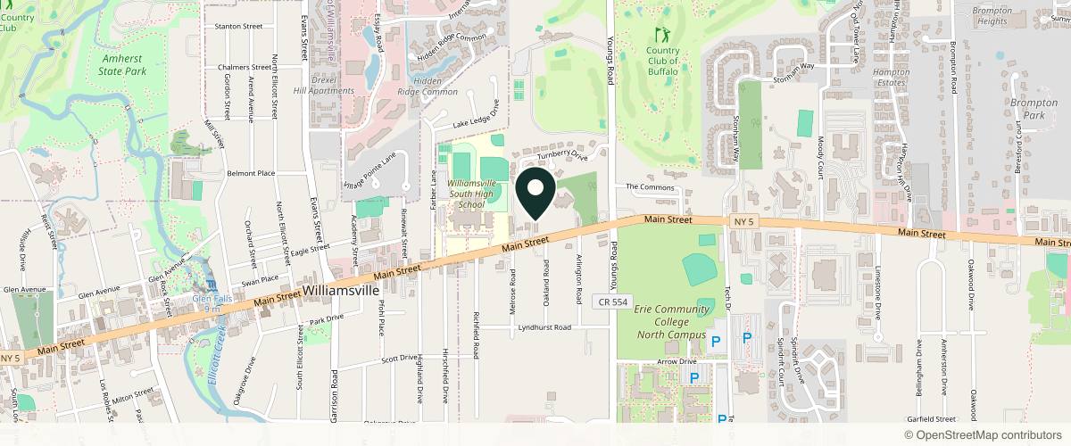 Map showing Artesia Plastic Surgery in Buffalo, New York