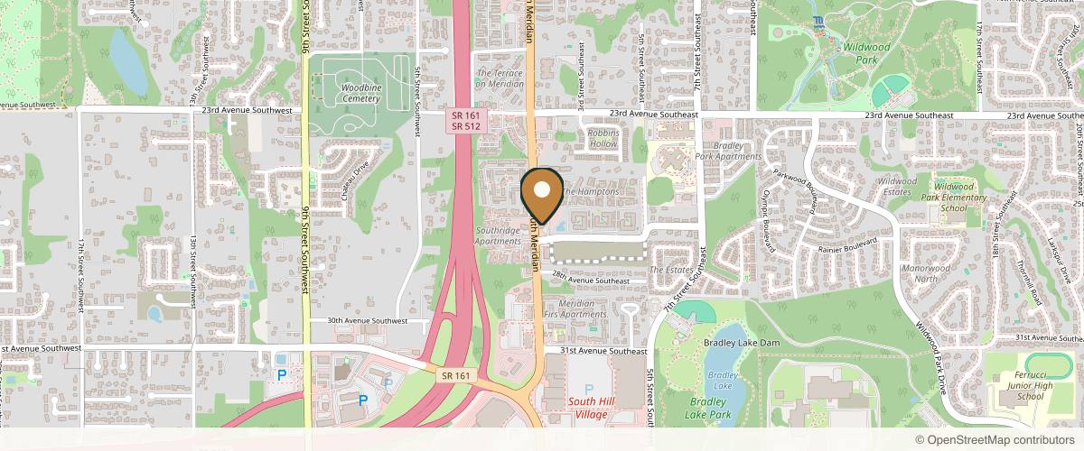 Map showing Averi Plastic Surgery and Aesthetics in Tacoma, Washington