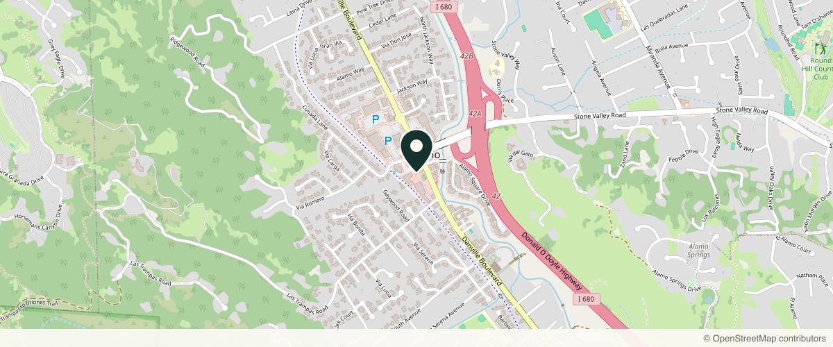 Map showing Bay Hills Plastic Surgery | Dr. Prem Tripathi in Danville, California