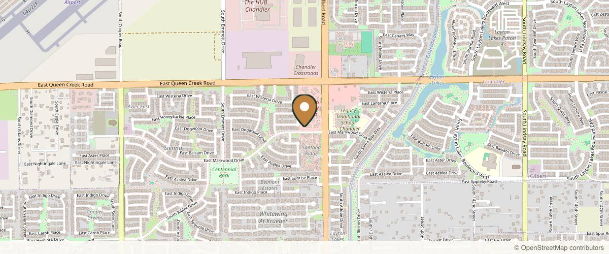 Map showing Bella Forme Medical in Chandler, Arizona